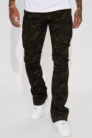 Camo Fashion Nova Moments Stolen Cargo Men Pants USA | 706523DJO