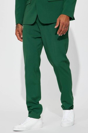 Green Fashion Nova The Modern Stretch Slim Men Pants USA | 762495JNR