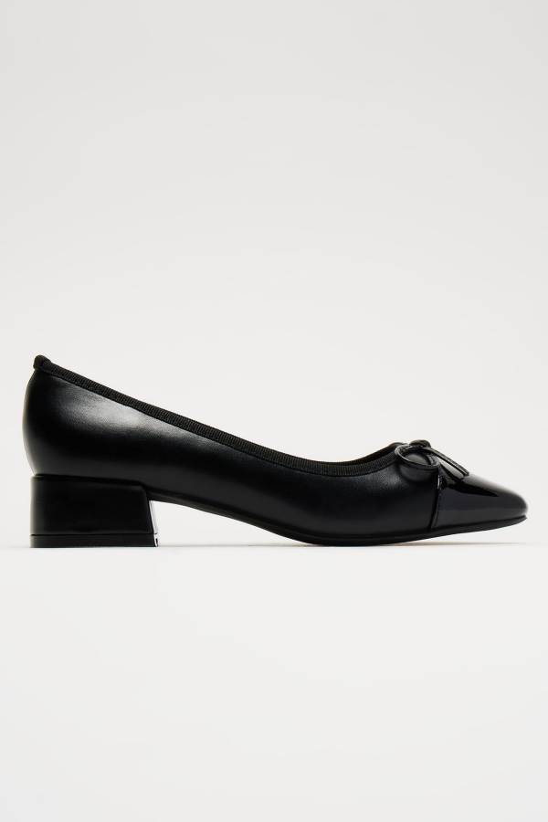 Black Fashion Nova Matilda Ballet Women Pumps USA | 205931LFK