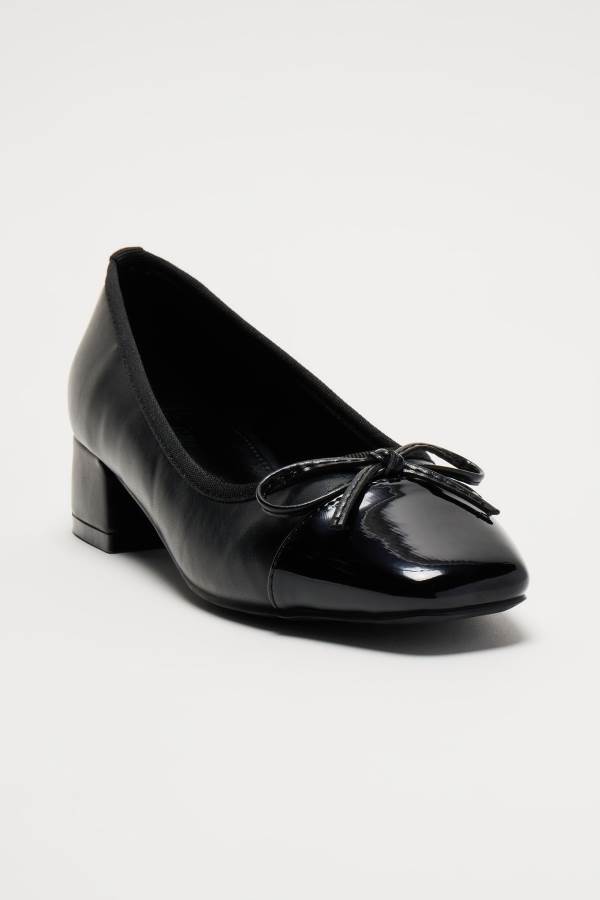 Black Fashion Nova Matilda Ballet Women Pumps USA | 205931LFK