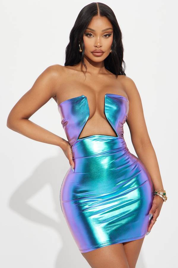 Purple Fashion Nova Kimmie Micro Mini Women Dress USA | 159876KDV