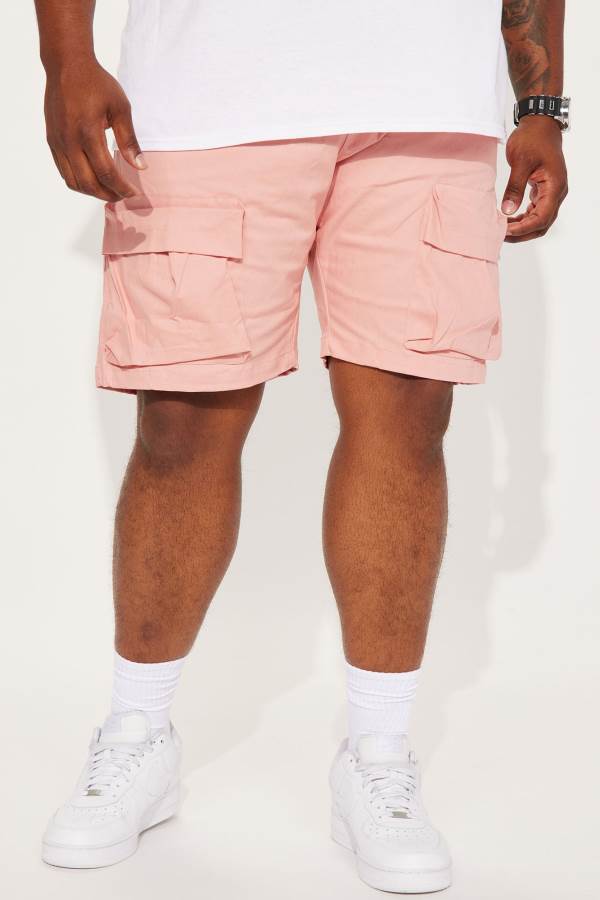 Purple Fashion Nova We Vibing Twill Cargo Men Shorts USA | 490857AHF