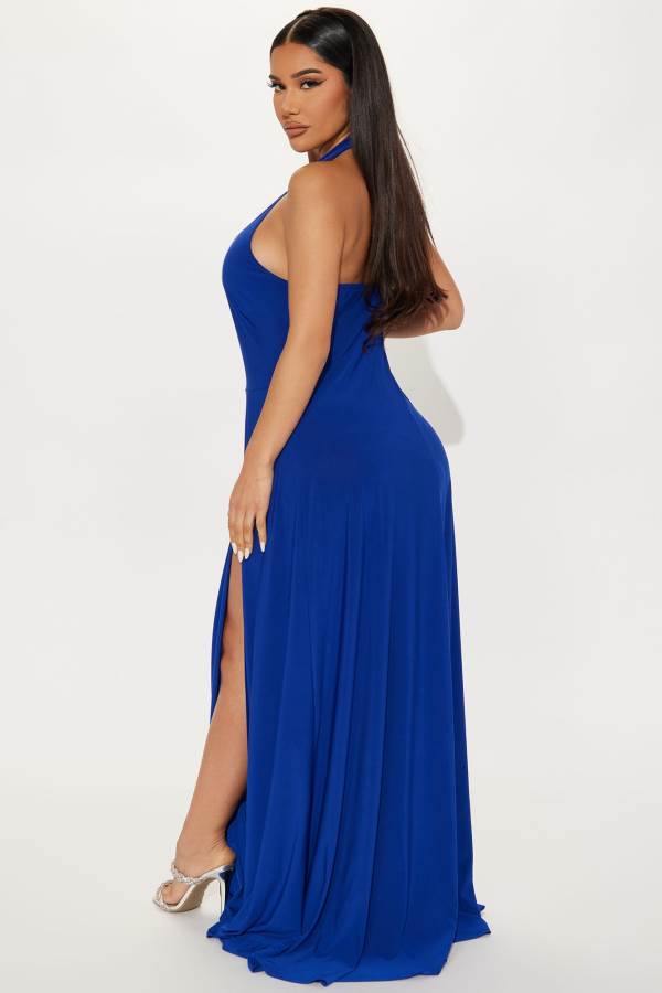 Royal Fashion Nova Shantall Maxi Women Dress USA | 906547PLA