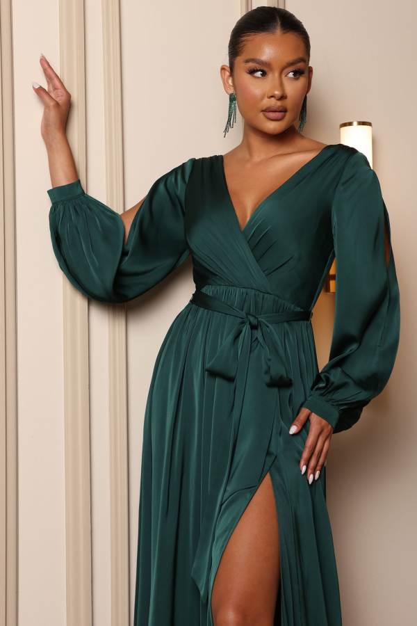 Turquoise Fashion Nova Belle Maxi Women Dress USA | 406138TPI