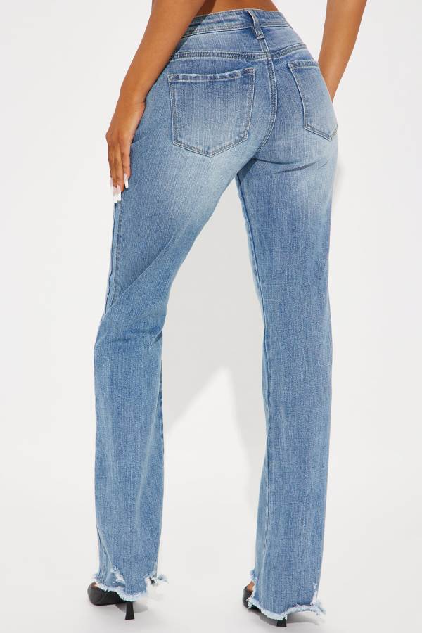 Wash Fashion Nova Passing You Up Stretch Bootcut Women Jeans USA | 605187IVS