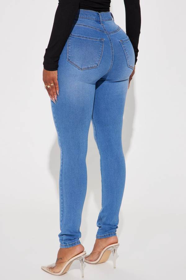 Wash Fashion Nova Show It Off Stretch Skinny Women Jeans USA | 412703JIE