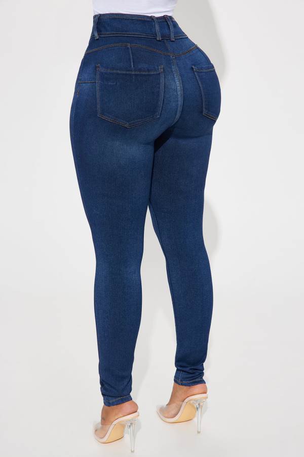 Wash Fashion Nova Snatch Me Tight Booty Lifter Skinny Women Jeans USA | 938615JPY